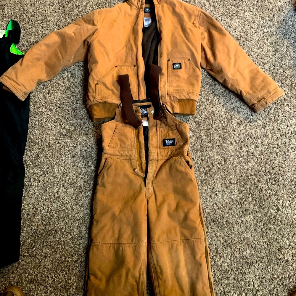 Youth 8/10 Insulated Coat and Coverall Set